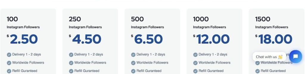 Buying Followers & likes on instagram