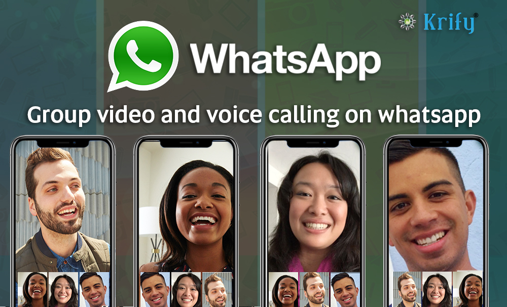 WhatsApp group voice and video call