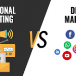 Traditional vs digital Marketing