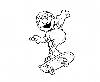 Elmo Coloring Pages