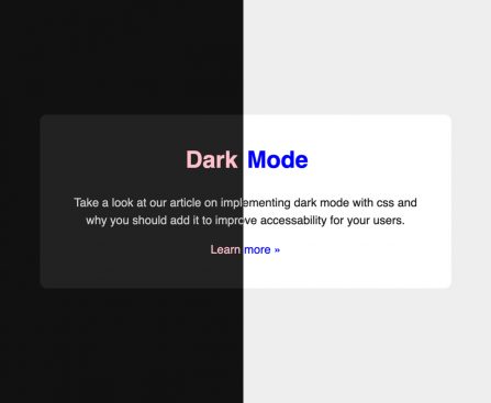 How to Implement Dark Mode for Your Website