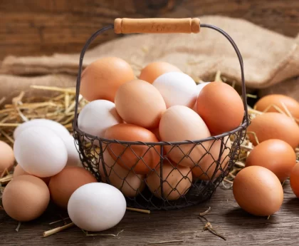 Which of the healthier, brown eggs or white eggs?