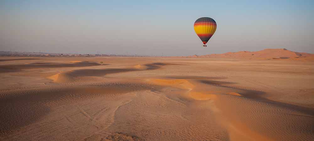 How to experience Dubai like never before: Hot Air Balloon Rides and Tickets