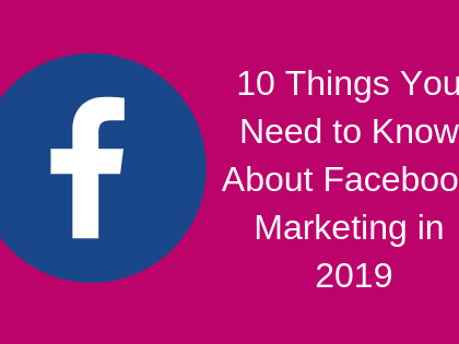 The Things You Need To Know About Facebook Marketing