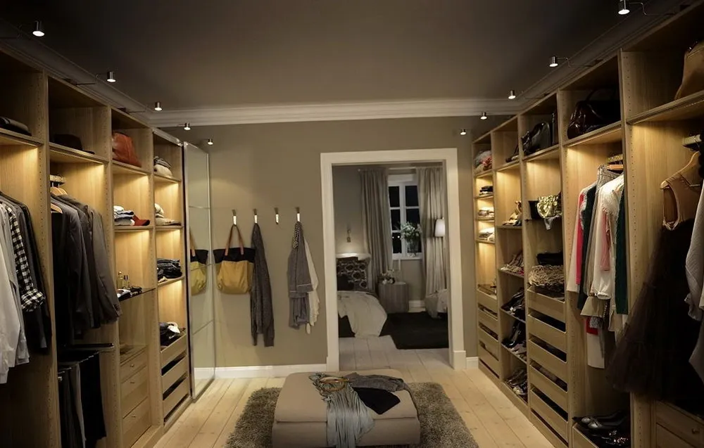 Right Lighting for Your New Closet